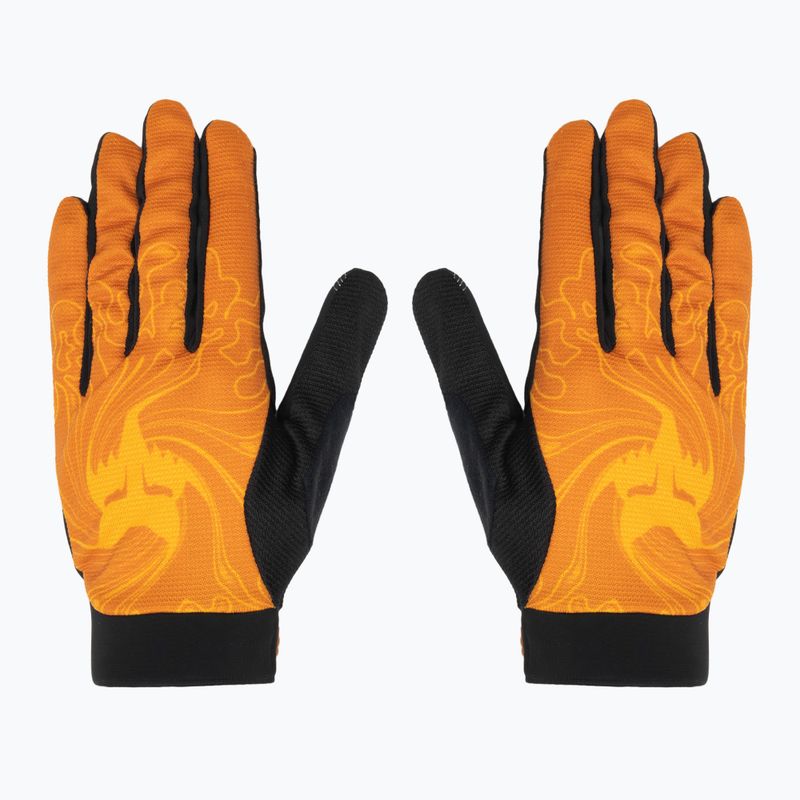 Vyriškos dviračių pirštinės Fox Racing Ranger Frequency tangerine 2