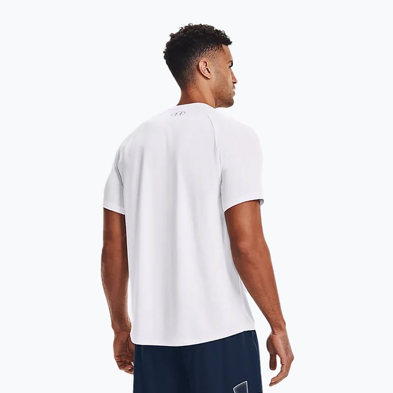 Under Armour vyriški treniruočių marškinėliai UA Tech 2.0 SS Tee white 1326413 3