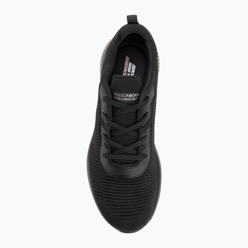 Moteriški batai SKECHERS Bobs Sport Squad Tough Talk black 5