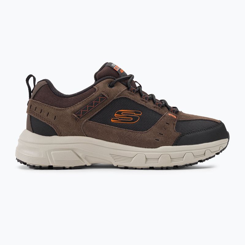 Vyriški žygio batai SKECHERS Oak Canyon chocolate/black 2