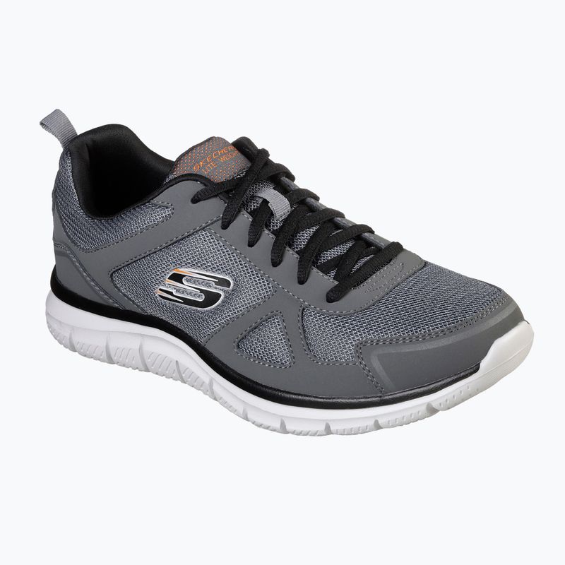 SKECHERS Track Scrolic vyriški treniruočių bateliai charcoal/black 7