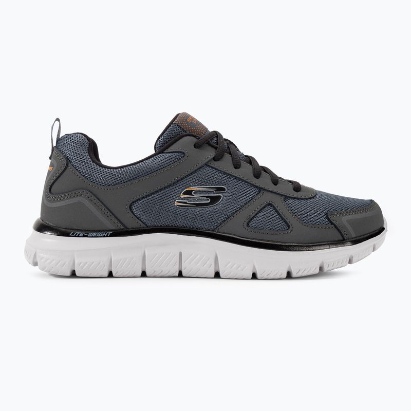 SKECHERS Track Scrolic vyriški treniruočių bateliai charcoal/black 2