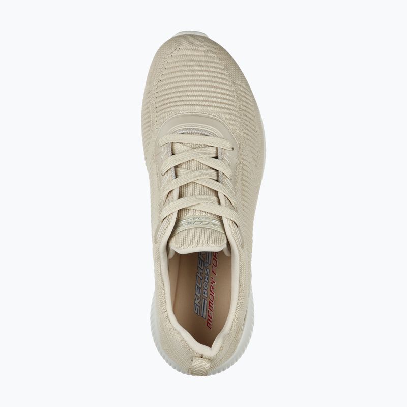 Moteriški batai SKECHERS Bobs Sport Squad Tough Talk beige 5