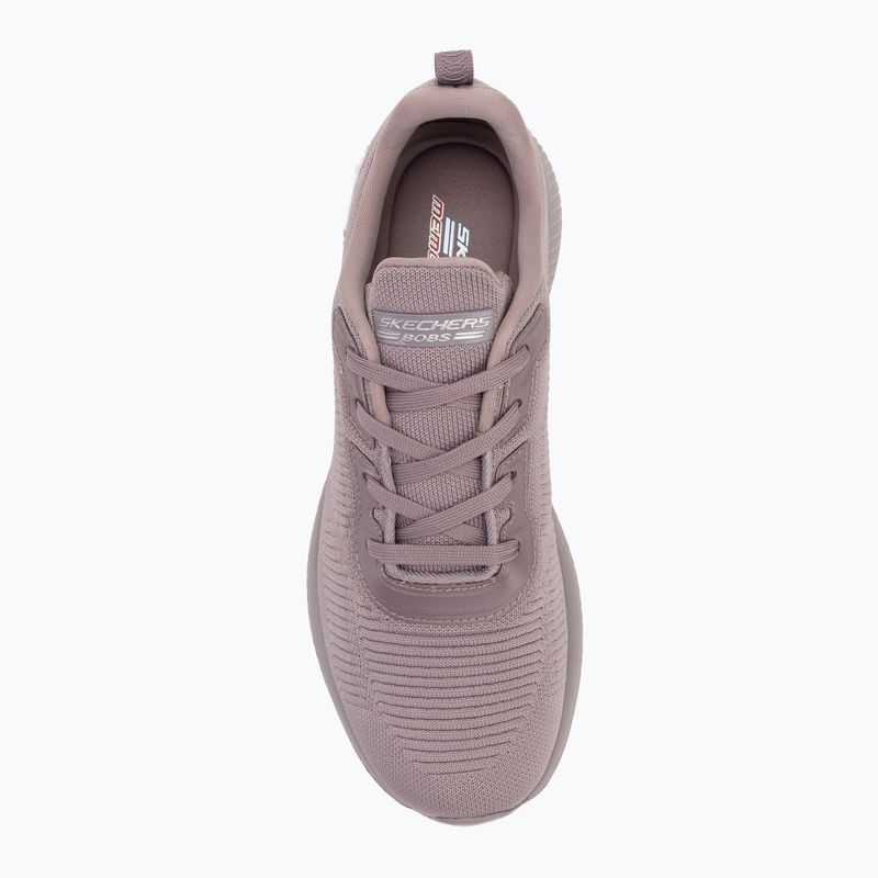 Moteriški batai SKECHERS Bobs Sport Squad Tough Talk mauve 5