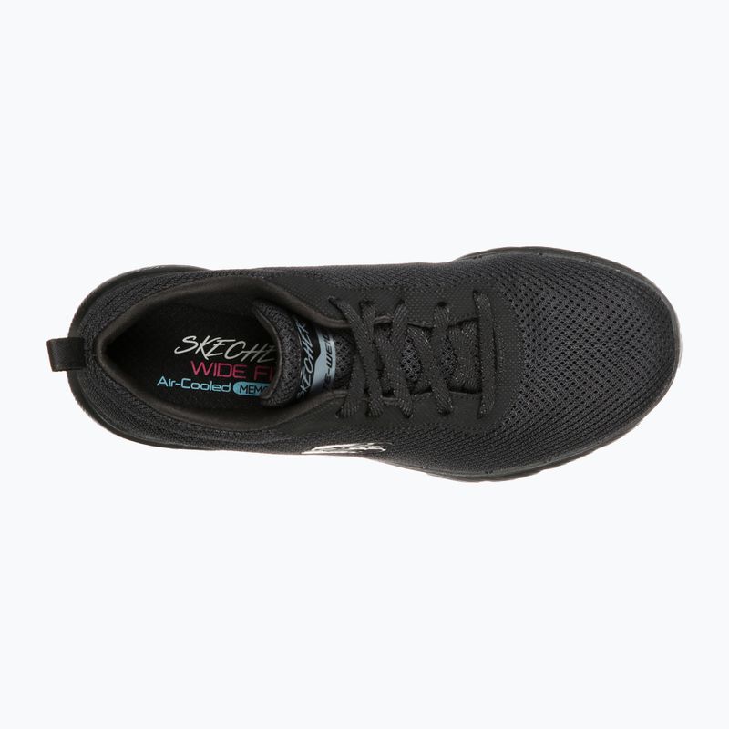 Moteriški treniruočių bateliai SKECHERS Flex Appeal 3.0 First Insight black 10