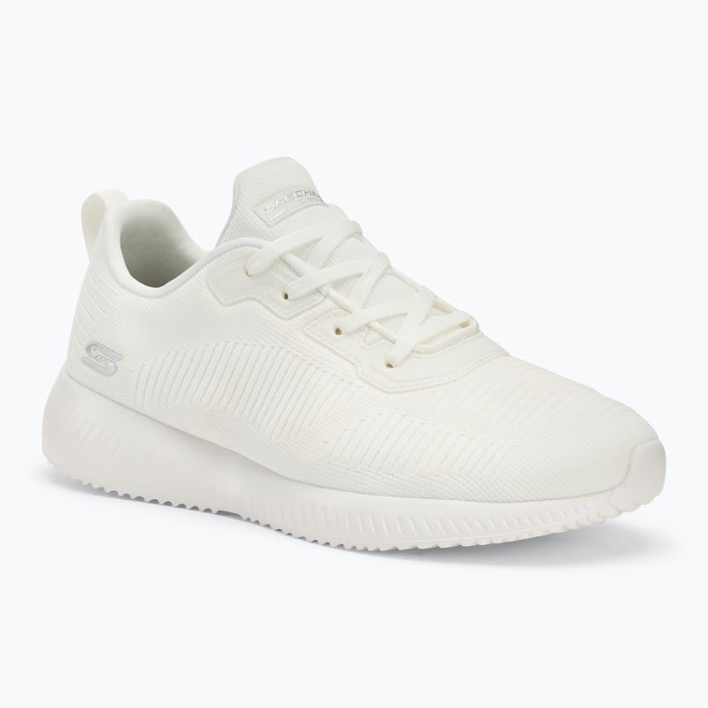 Moteriški batai SKECHERS Bobs Sport Squad Tough Talk white