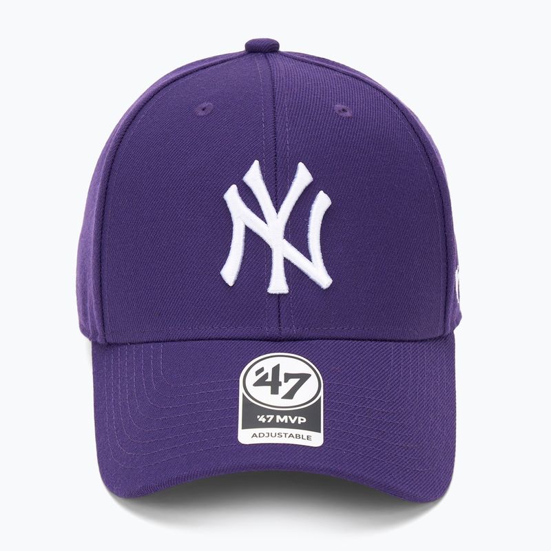 Kepuraitė su snapeliu 47 Brand MLB New York Yankees MVP purple 2