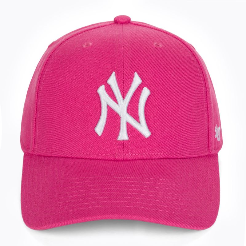 Kepuraitė su snapeliu 47 Brand MLB New York Yankees MVP SNAPBACK magenta 4