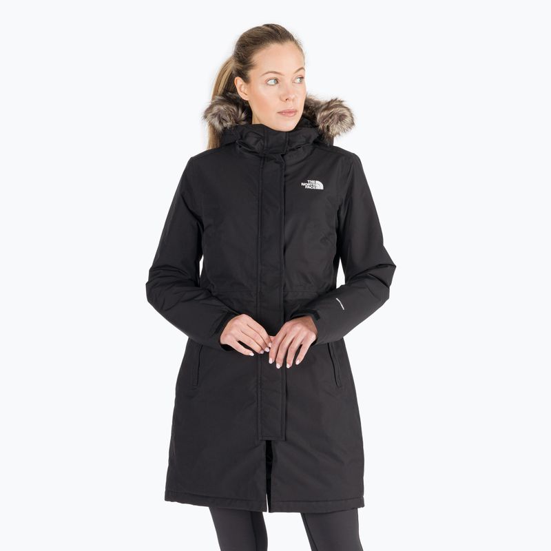 Moteriškos žieminės striukės The North Face Zaneck Parka black NF0A4M8YJK31