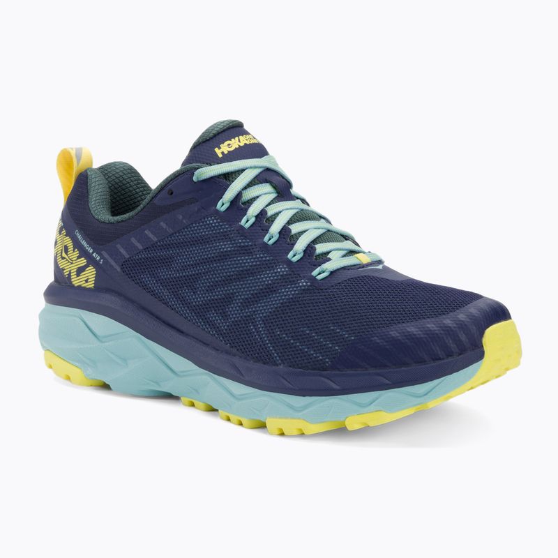 Moteriški bėgimo bateliai HOKA Challenger ATR 5 medieval blue/mallard green