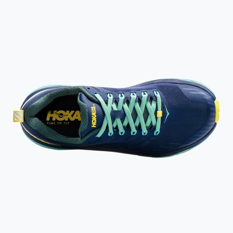 Moteriški bėgimo bateliai HOKA Challenger ATR 5 medieval blue/mallard green 9