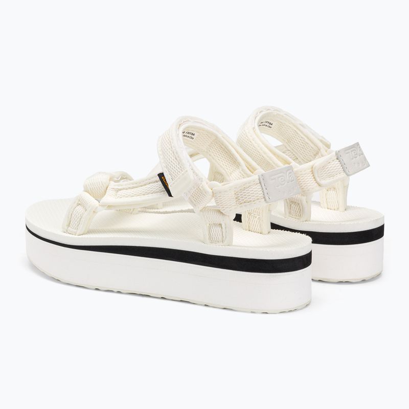 Moteriški žygio sandalai Teva Flatform Universal Mesh Print bright white 3