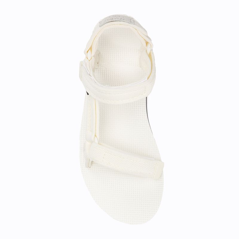 Moteriški žygio sandalai Teva Flatform Universal Mesh Print bright white 6