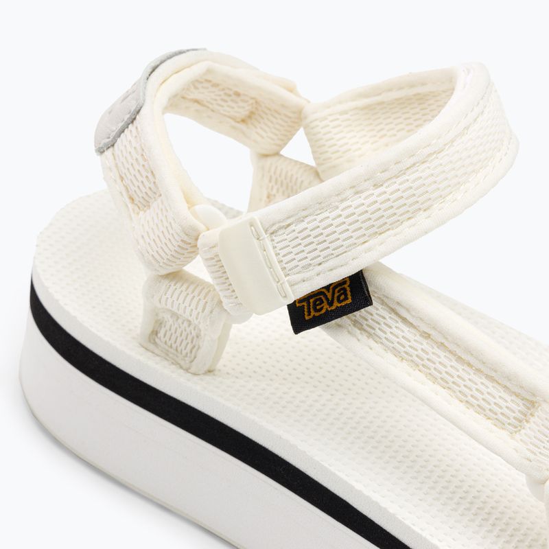 Moteriški žygio sandalai Teva Flatform Universal Mesh Print bright white 8
