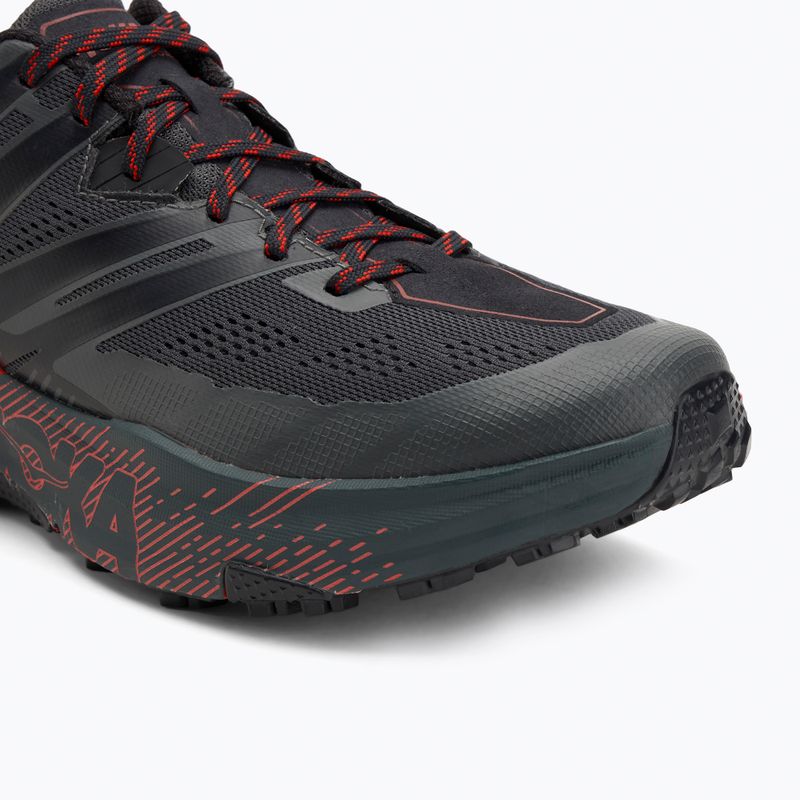 Bėgimo batai HOKA Speedgoat 3 dark shadow/poppy red 7
