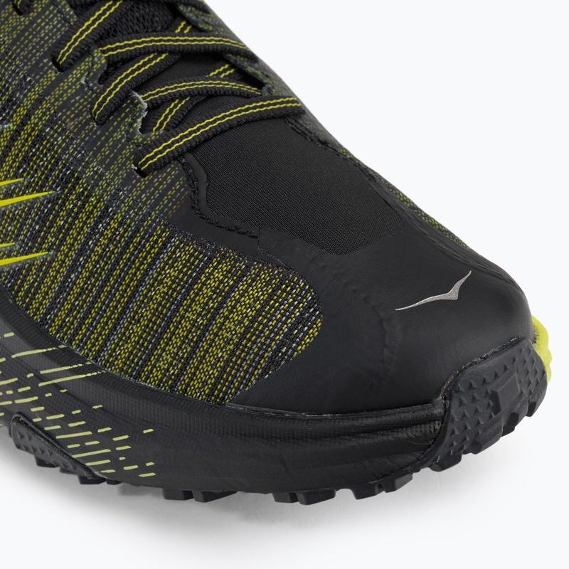 Moteriški bėgimo bateliai HOKA Evo Speedgoat black/yellow 1111430-CIB 9