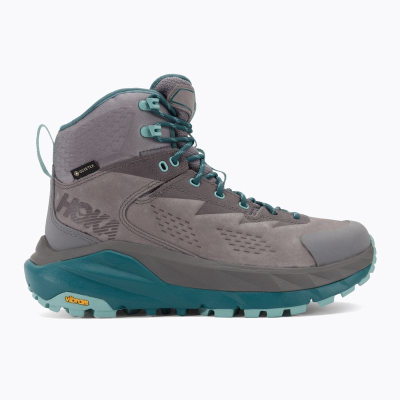 Moteriški trekingo batai HOKA Kaha GTX frost gray/aqua haze 2