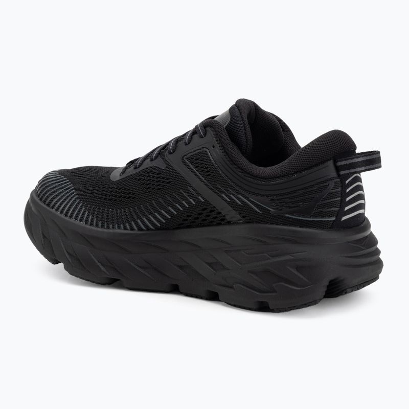 Moteriški bėgimo batai HOKA Bondi 7 black/black 3
