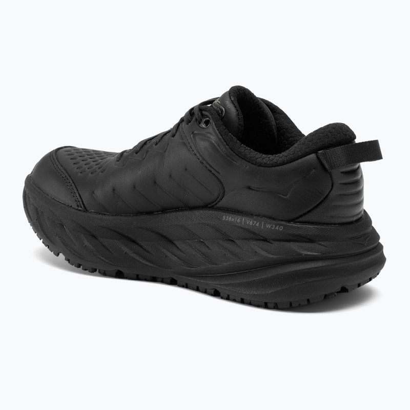 Moteriški bėgimo bateliai HOKA Bondi SR black/black 3
