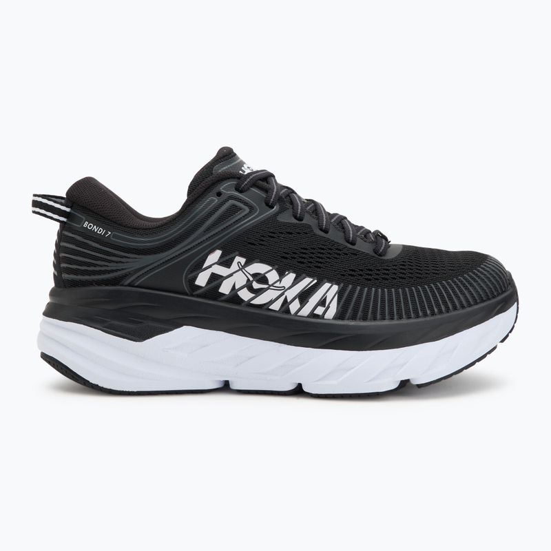 Moteriški bėgimo batai HOKA Bondi 7 black/white 2
