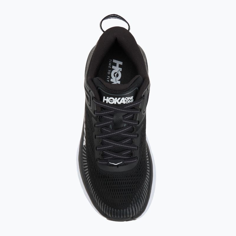 Moteriški bėgimo batai HOKA Bondi 7 black/white 5