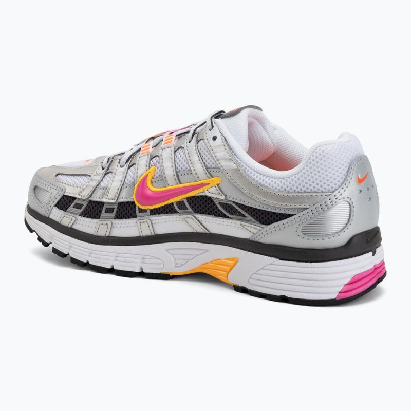 Moteriški batai Nike P-6000 white/metallic platinum/laser fuchsia 3