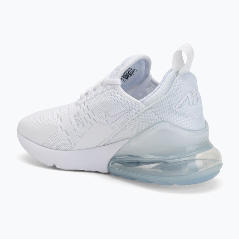 Batai  Nike Air Max 270 white/metallic silver/white 3