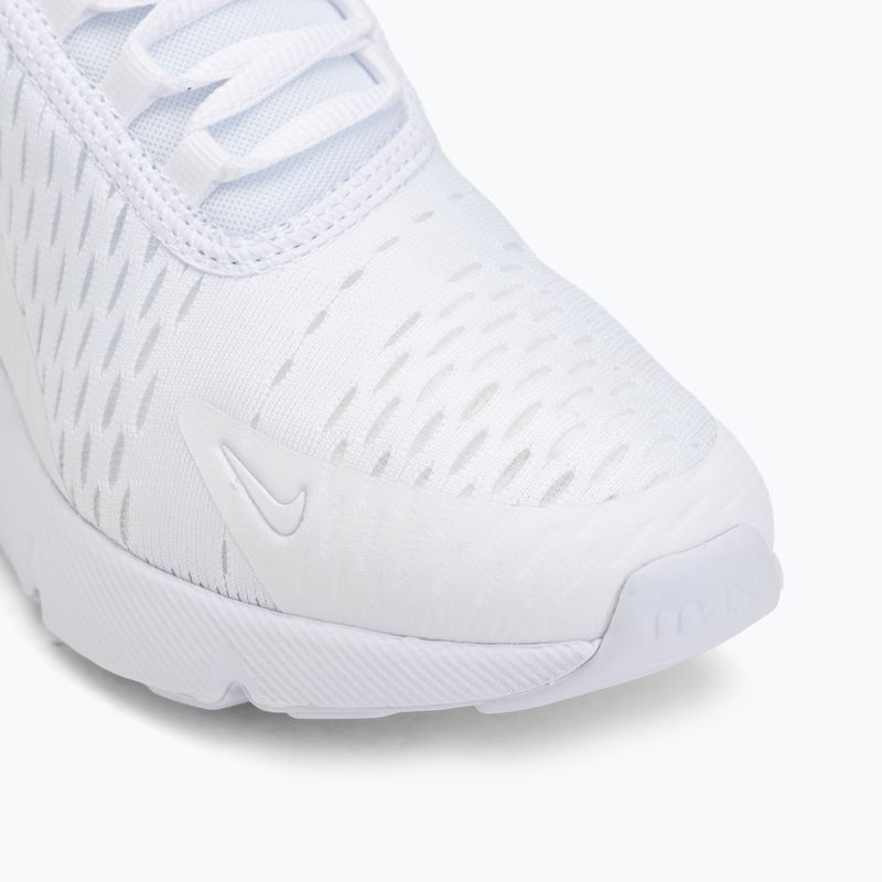 Vaikiški batai Nike Air Max 270 white/metallic silver/white 7