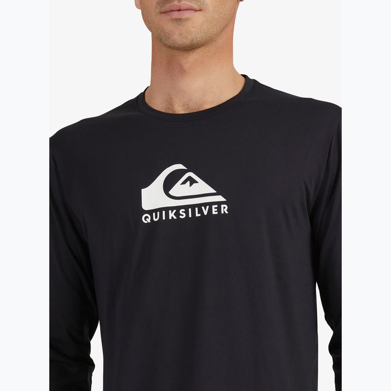 Vyriški plaukimo marškinėliai ilgomis rankovėmis Quiksilver Solid Streak black 4