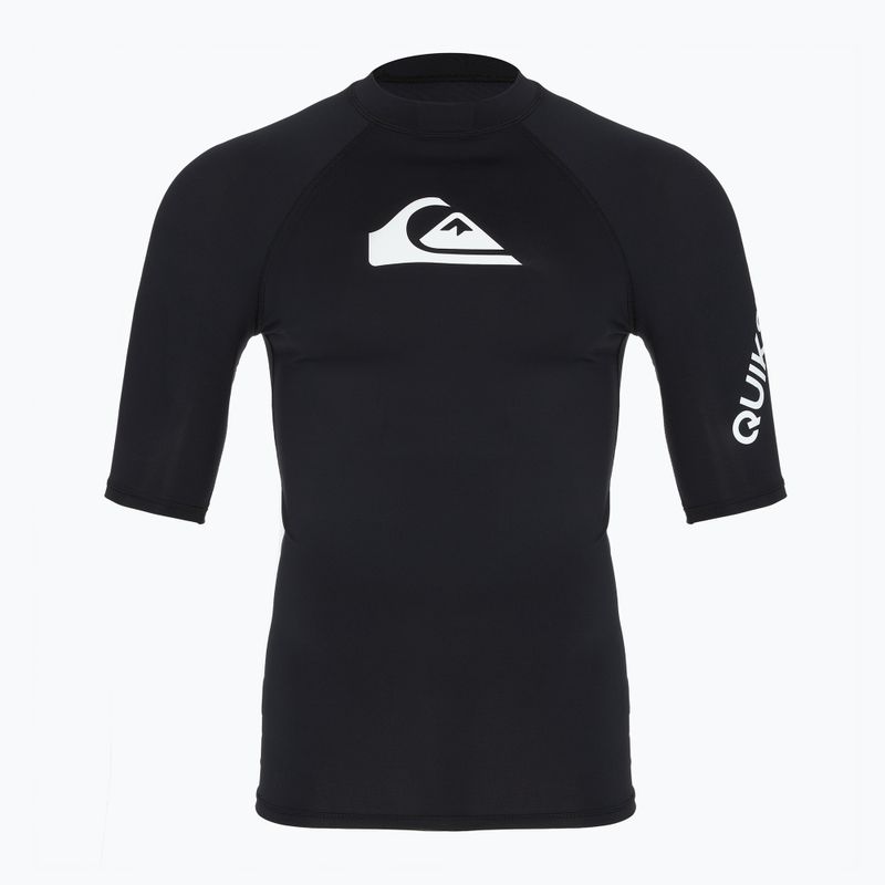 Vyriški plaukimo marškinėliai Quiksilver All Time black