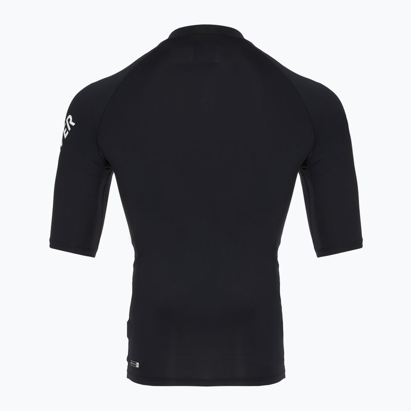 Vyriški plaukimo marškinėliai Quiksilver All Time black 2