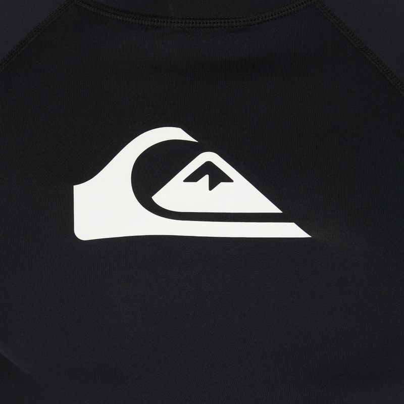 Vyriški plaukimo marškinėliai Quiksilver All Time black 4