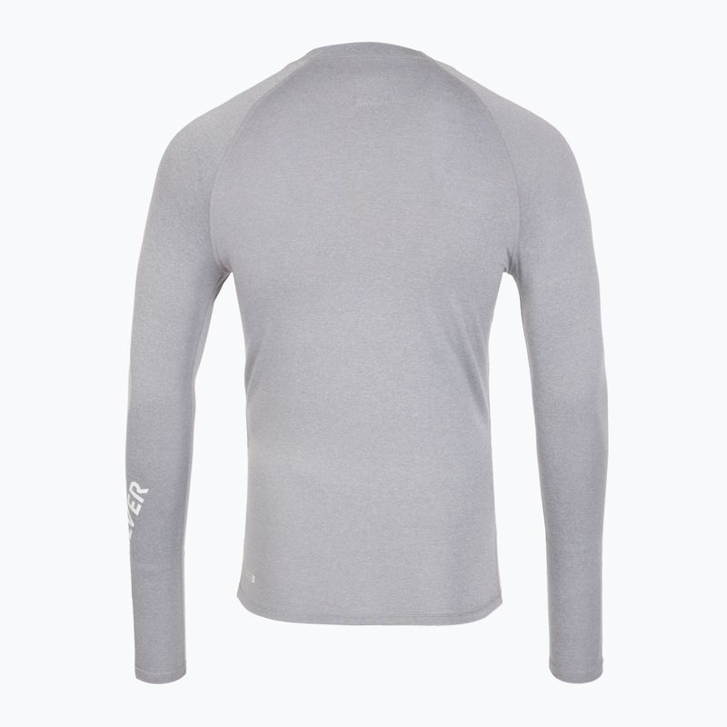 Vyriški marškinėliai ilgomis rankovėmis Quiksilver All Time grey 2