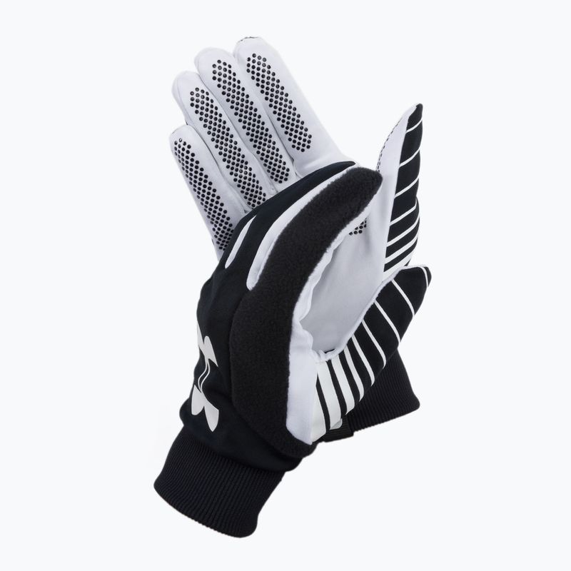 Under Armour Field Player'S 2.0 juodai baltos vyrų futbolo pirštinės 1328183-001