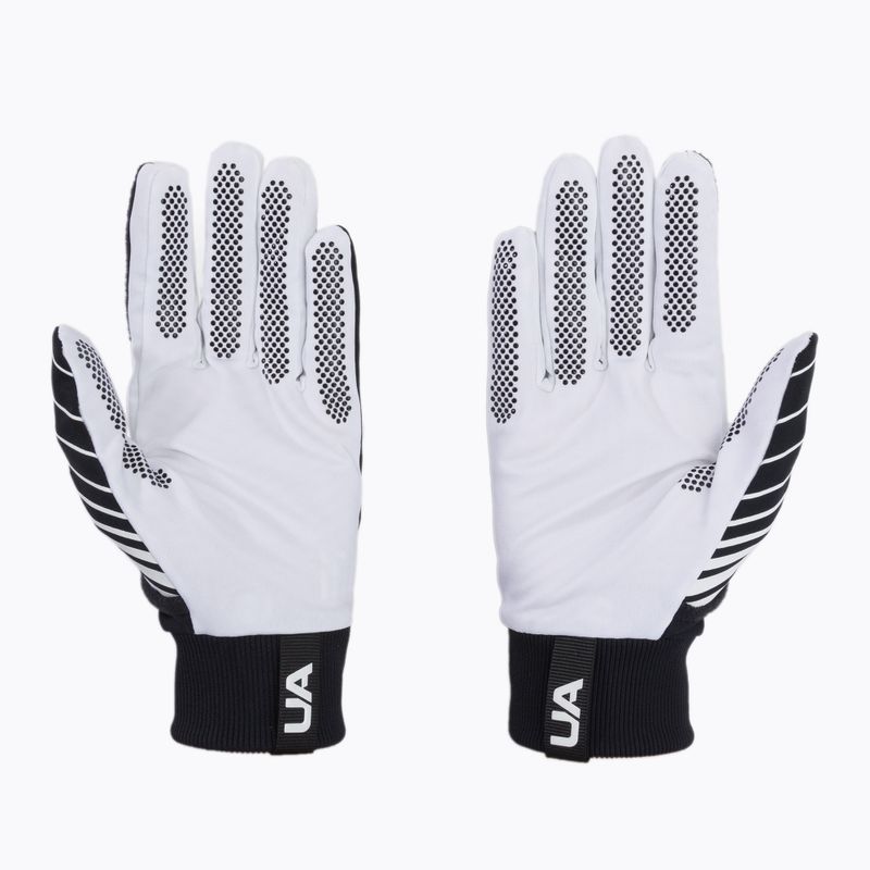 Under Armour Field Player'S 2.0 juodai baltos vyrų futbolo pirštinės 1328183-001 2