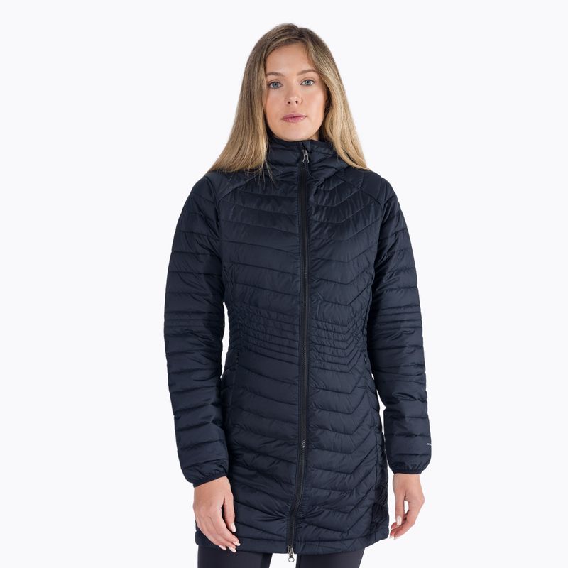 Columbia Powder Lite Mid moteriška pūkinė striukė juoda 1748311