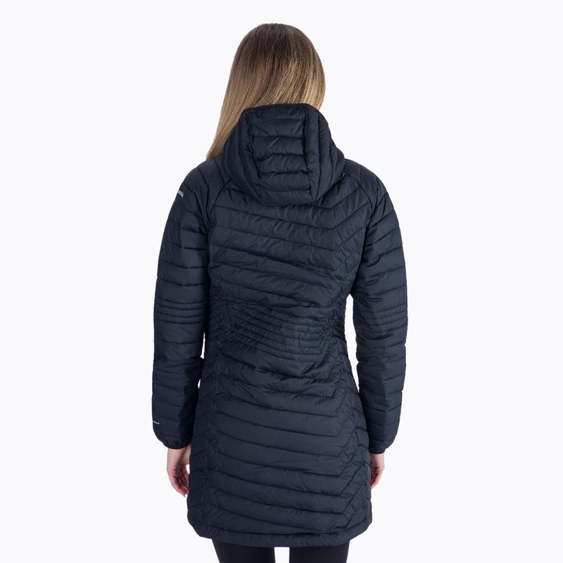 Columbia Powder Lite Mid moteriška pūkinė striukė juoda 1748311 3