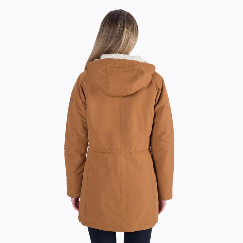 Columbia South Canyon Sherpa Lined brown moteriška žieminė striukė 1859842 3