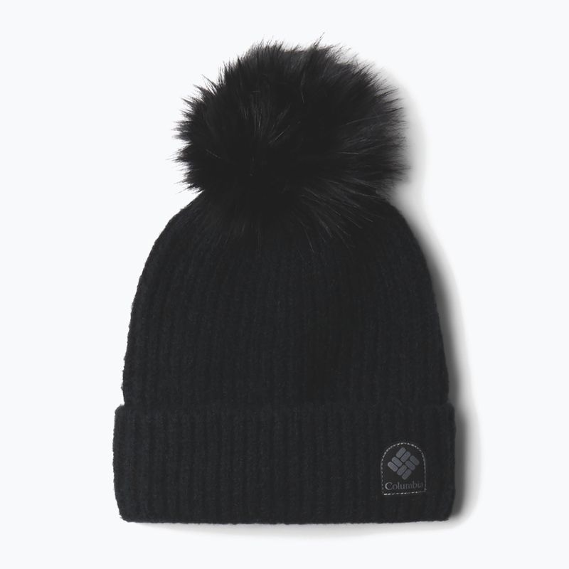 Žieminė kepurė Columbia Winter Blur Pom Pom black