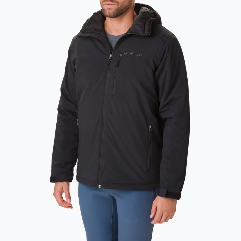 Columbia Gate Racer Softshell vyriška striukė juoda 1557532 4