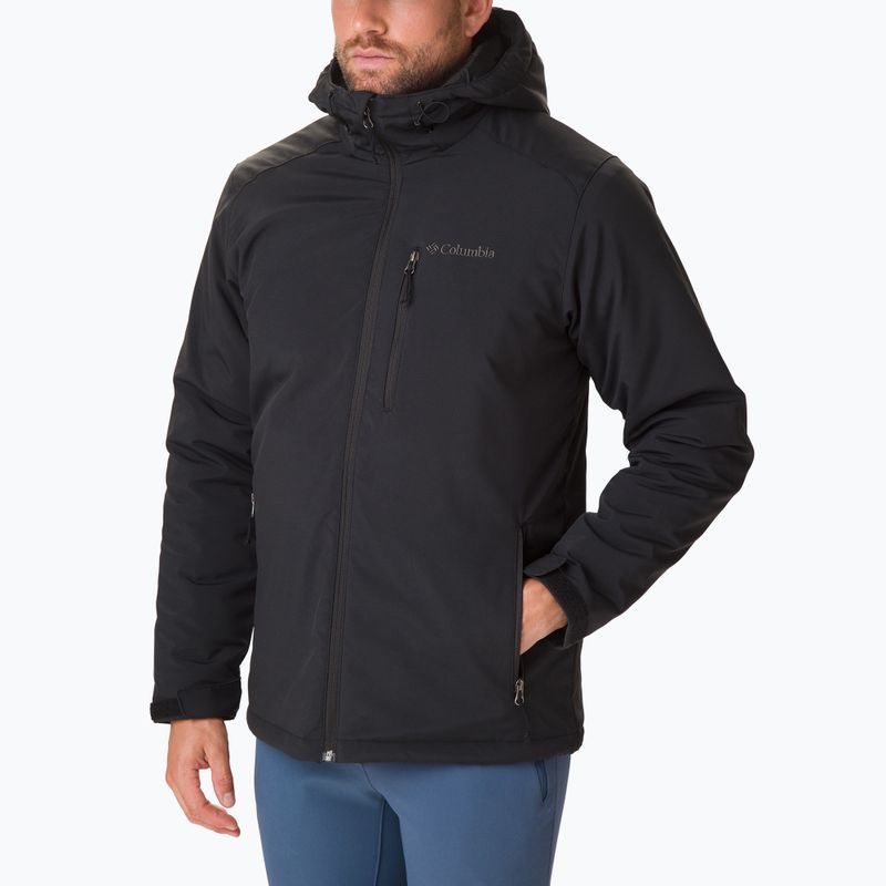 Columbia Gate Racer Softshell vyriška striukė juoda 1557532 5