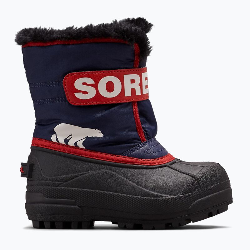 Sorel Snow Commander vaikiški trekingo batai nocturnal/sail red 7