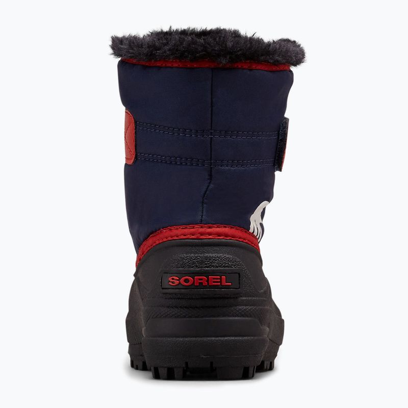 Sorel Snow Commander vaikiški trekingo batai nocturnal/sail red 9