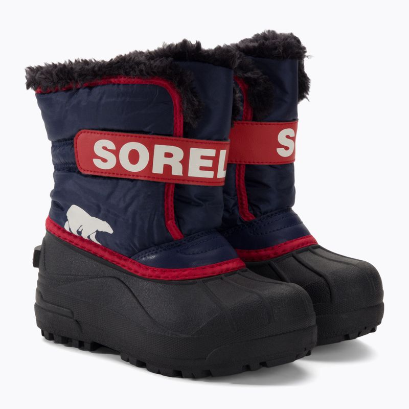 Sorel Snow Commander vaikiški trekingo batai nocturnal/sail red 4
