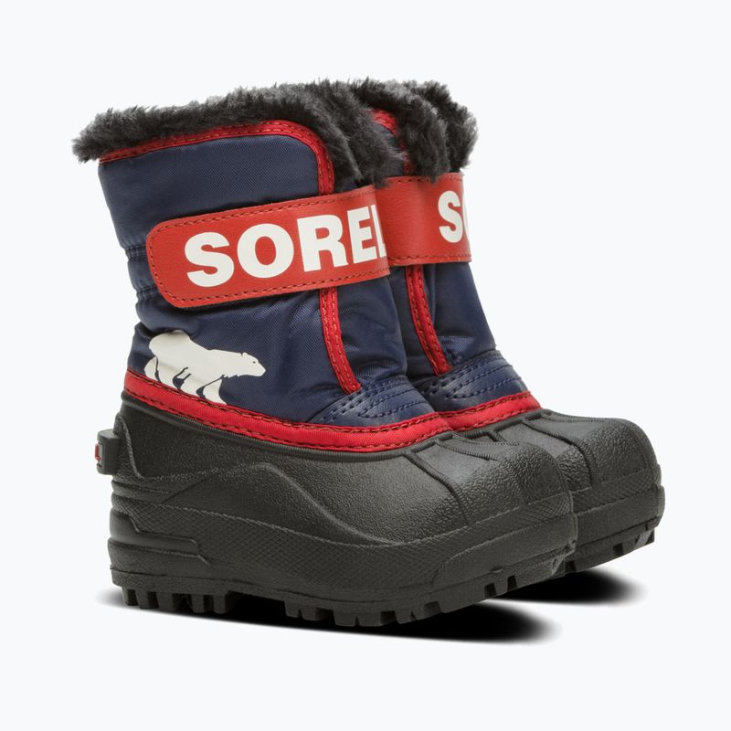 Vaikiški sniego batai Sorel Snow Commander nocturnal/sail red 9