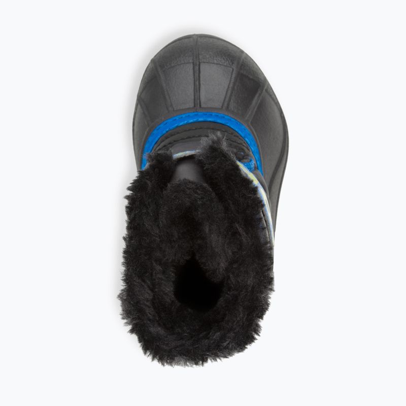 Vaikiški sniego batai Sorel Snow Commander black/super blue 11