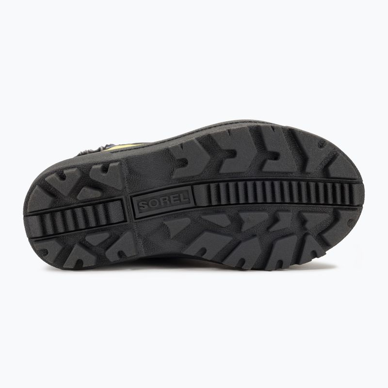 Paauglių sniego batai Sorel Snow Commander black/super blue 5