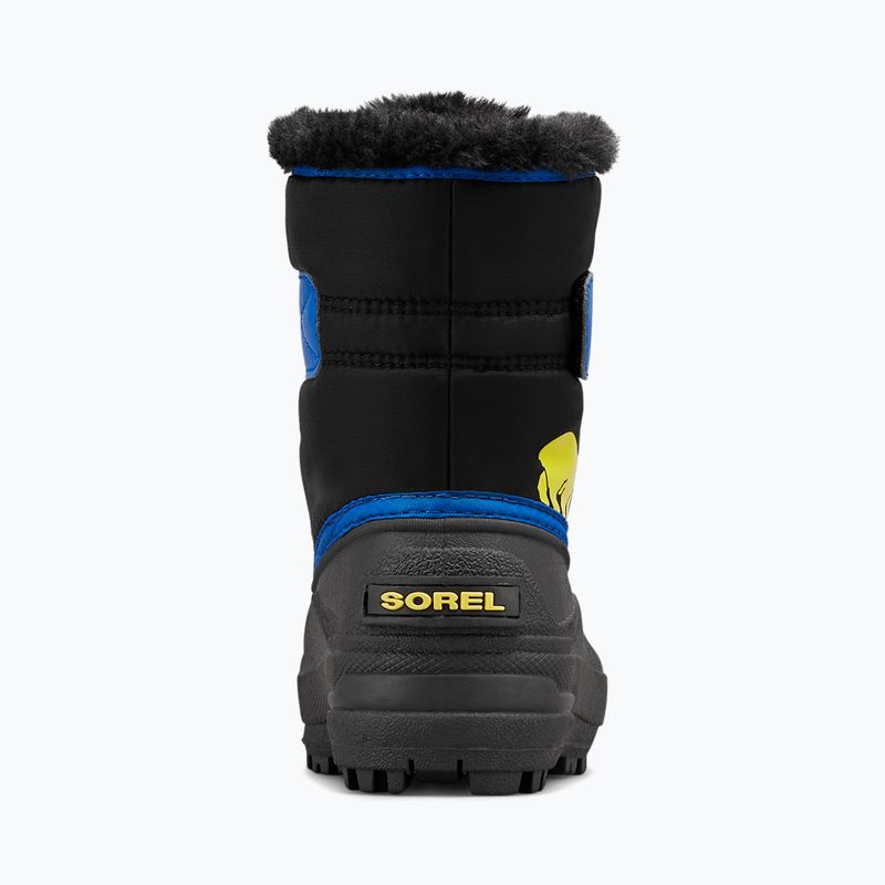 Paauglių sniego batai Sorel Snow Commander black/super blue 10