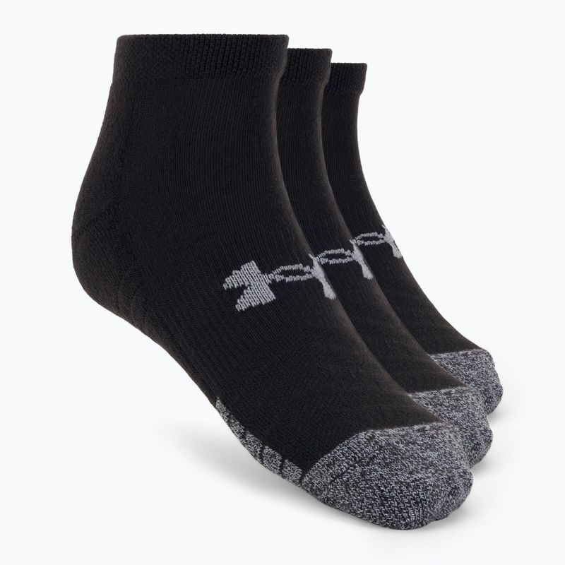 Under Armour Heatgear Low Cut sportinės kojinės 3 poros juodos 1346753