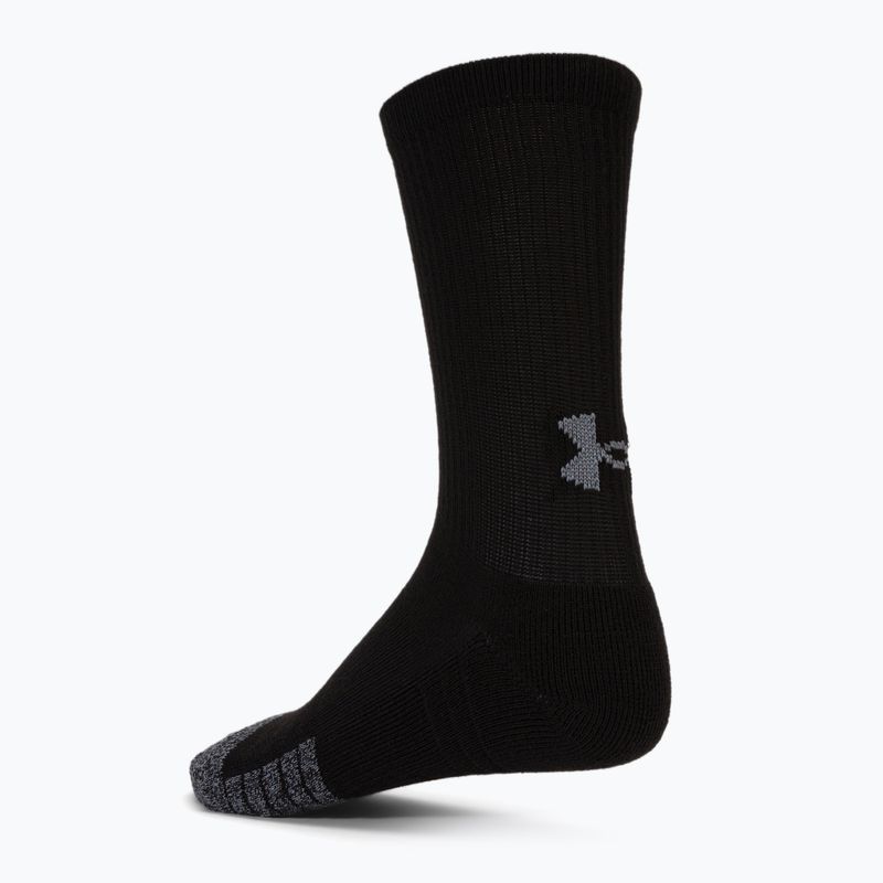 Under Armour Heatgear Crew vyriškos sportinės kojinės 3 poros juodos 1346751 3